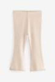 Oatmeal Cream Rib Flare Leggings (3mths-7yrs) - Image 1 of 1