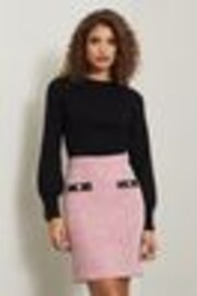 Lipsy Pink Regular Knitted 2 in 1 Dresses - Image 1 of 1