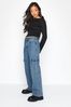 Veronica Beard high-waisted distressed jeans