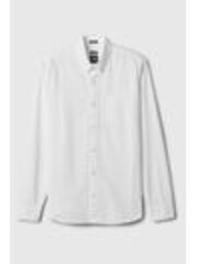 Gap White Regular Fit Long Sleeve Oxford Shirt - Image 1 of 1