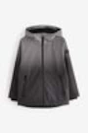 Grey Reflective Waterproof Fleece Hooded Lined Coat (3-17yrs) - Image 1 of 1