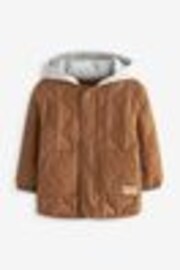 Tan Brown Quilted Jacket (3mths-7yrs) - Image 1 of 1