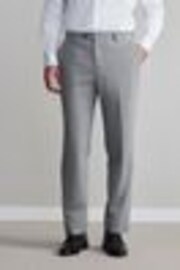 رمادي - Regular Fit Signature Nova Fides Wool Trousers - صورة 1 من 1