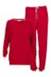 Cyberjammies Red Slouch Jersey Pyjama Set - Image 1 of 1