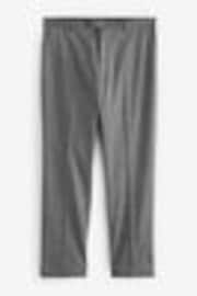 Gris - Pantalon de costume texturé à bordures Coupe classique - Image 1 de 1