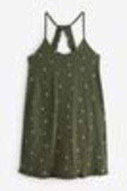Khaki Spot 100% Cotton Slip Nightie - Image 1 of 1