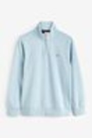 GANT Navy Blue Shield Half Zip Sweatshirt - Image 1 of 1