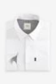 Белый - Зауженный крой - Button Down Easy Iron Oxford Shirt - Image 1 of 1