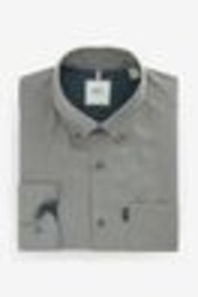 Grey Marl Regular Fit Button Down Easy Iron Oxford Shirt - Image 1 of 1