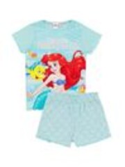 Vanilla Underground Blue Girls Licensing Short 100% Cotton Pyjamas - Image 1 of 1