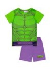 Vanilla Underground Green Boys Licensing Short 100% Cotton Pyjamas - Image 1 of 1