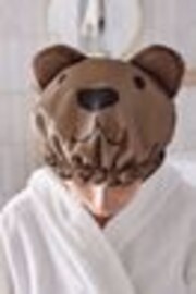 Brown Bertie The Bear Shower Cap - Image 1 of 1