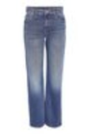 NOISY MAY Blue High Waisted Wide Leg Jeans - Image 1 of 1