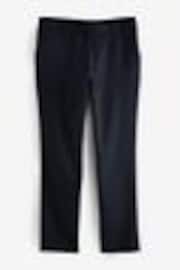 Marineblau/blau - Schmale Passform - Elegante Hose ohne Bundfalte - Image 1 of 1