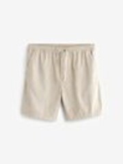 Ecru 100% Cotton Corduroy Dock Shorts - Image 1 of 1
