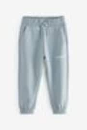 smALLSAINTS Pale Blue Underground Straight Cuffed 100% Cotton Joggers - Image 1 of 1