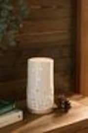 Natural Ceramic House Hurricane Candle Holder - Image 1 of 1
