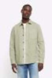 River Island Green Long Sleeved Shirt - Image 1 of 1