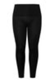 Yours Curve Black Tummy Control Soft Touch Stretch Leggings - Image 1 of 1