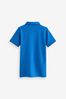 Polo Ralph Lauren Szary melanżowy T-shirt z logo gracza na środku