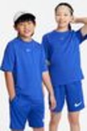 Nike Blue Multi Dri-FIT Short Sleeve T-Shirt - Image 1 of 1