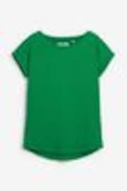 Green Bright Cap Sleeve T-Shirt Top - Image 1 of 1