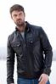 Lakeland Leather Black Wansfell Leather Biker Jacket - Image 1 of 1