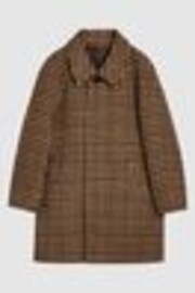 Reiss Tuscany Junior Check Overcoat - صورة 1 من 1