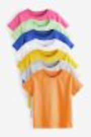 Core Multi Colour Short Sleeve T-Shirts 7 Pack (3mths-7yrs) - Image 1 of 1