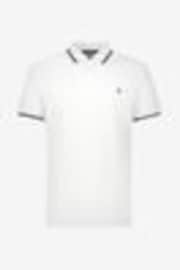 Белый - Original Penguin рубашка поло с контрастной отделкой - Image 1 of 1