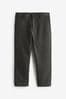 solid homme belted straight leg trousers mix item
