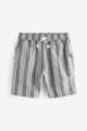 Blue Stripe Textured Stripe Shorts (3-16yrs) - Image 1 of 1