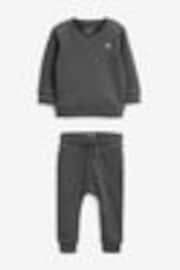 Grey Charcoal Jersey Sweatshirt And Joggers Set (3mths-7yrs) - Image 1 of 1