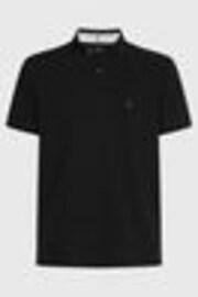 Tommy Hilfiger Black 1985 Regular Fit Polo Shirt - Image 1 of 1