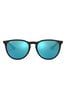 Soho studded rectangle sunglasses