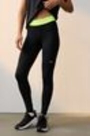 Nike Black/Lime Pro 365 Leggings - Image 1 of 1