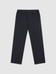 Reiss Navy Hope Junior Modern Fit Mixer Trousers - Image 1 of 1