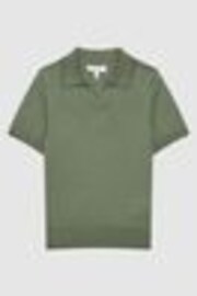 Reiss Rosemary Duchie 3-9 yrs Merino Wool Open Collar Polo Shirt - Image 1 of 1