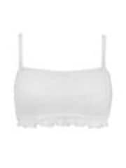 Pour Moi White Strapless Free Spirit Bikini Top - Image 1 of 1