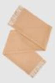 Reiss Camel Picton Wool-Cashmere Scarf - Image 1 of 1