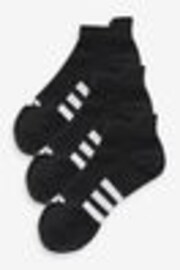 adidas Dark Black Performance Light Low Socks 3 Pack - Image 1 of 1