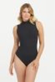 SPANX® Suit Yourself Ribbed Mock Neck Tummy Control Bodysuit - Image 1 of 1