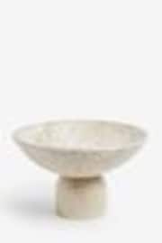 Natural Marble Effect Resin Sculptural Bowl - Image 1 of 1