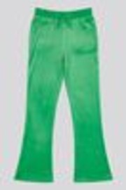Juicy Couture Light Green Girls Diamanté Bootcut Joggers - Image 1 of 1