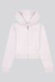 Morado oscuro - Sudadera con capucha, cremallera y strass de Juicy Couture - Imagen 1 de 1