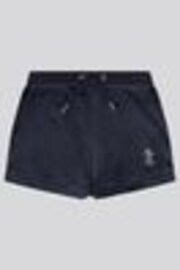 Juicy Couture Blue Girls Velour Fold Up Shorts - Image 1 of 1