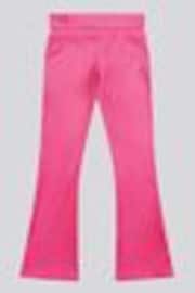 Juicy Couture Pink Girls Fold Over Waist Joggers - Image 1 of 1