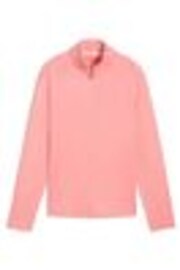 Puma Pink Womens Pure 20 Quarter-Zip Sweat Top - Image 1 of 1