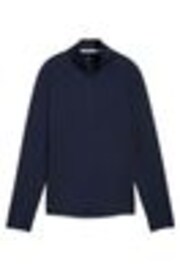 Puma Blue Womens Pure 20 Quarter-Zip Sweat Top - Image 1 of 1