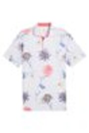 Puma White Mens Mattr Dahlia Polo Shirt - Image 1 of 1